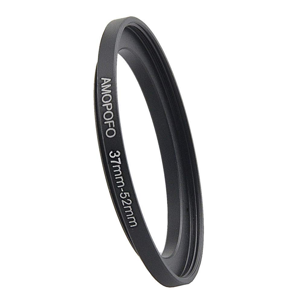 Anello Step-Up Vhbw Da 35,5 Mm A 37 Mm – Adattatore Filtro Universale In Metallico Nero - Foto 2