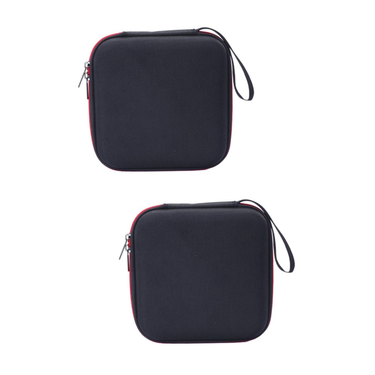 Hemobllo 2pezzi Borsa Di Stoccaggio Per Power Bank e Cavi Dati Custodia Rigida Con Design Tracolla Per Accessori Digitali Compatibile Con Disk e Cuffie