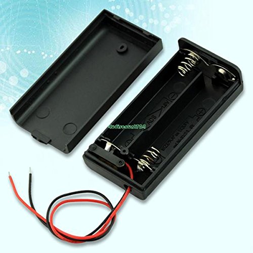 YCDC New 2 AA 2A Battery Holder Box Case with Switch EE4069