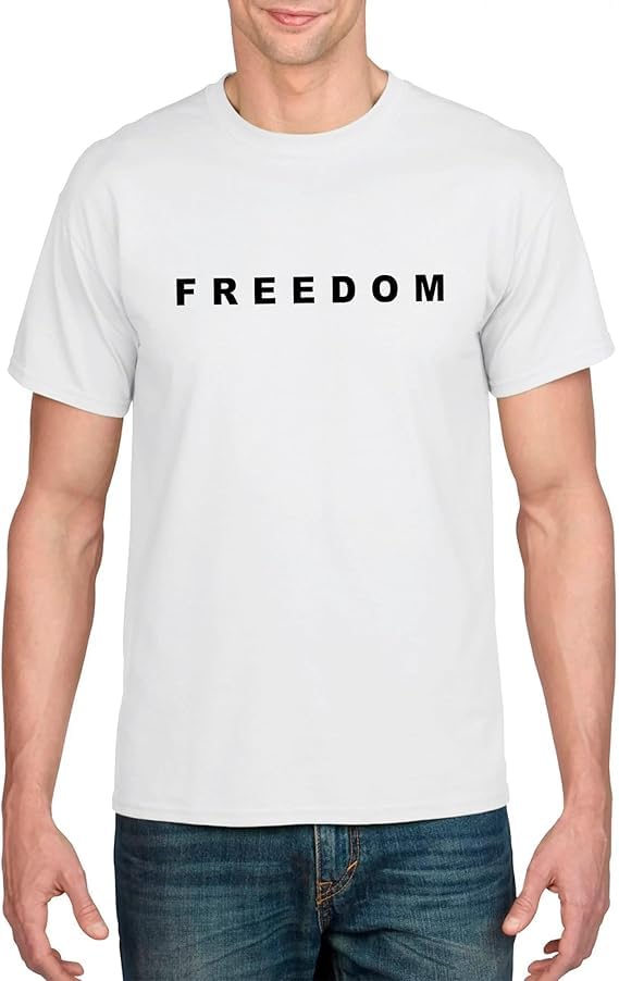 Freedom T-Shirt Freedom Charlie Shirt Unisex Casual Short Sleeve Crew Neck2