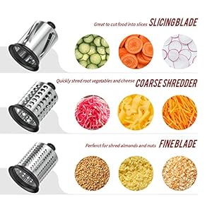 Slicer Shredder Attachment for KitchenAid Stand Mixers, Vegetable for Kitchenaid, Cheese Grater by Gvode Slicer Shredder Attachment for KitchenAid Stand Mixers Vegetable for Kitchenaid Cheese Grater by Gvode