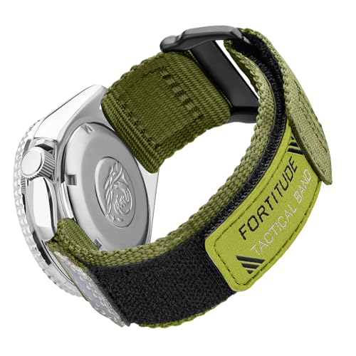 Image of Ritche Christmas Gift Nylon Sport Watch Band for men women Quick Release 20MM 22MM Replacement Watch Strap Compatible with Timex Expedition watch Black /Navy Blue /Crimson Red /Pumpkin Orange /Army Green, White Elephant Gifts, Stocking Stuffers For Men