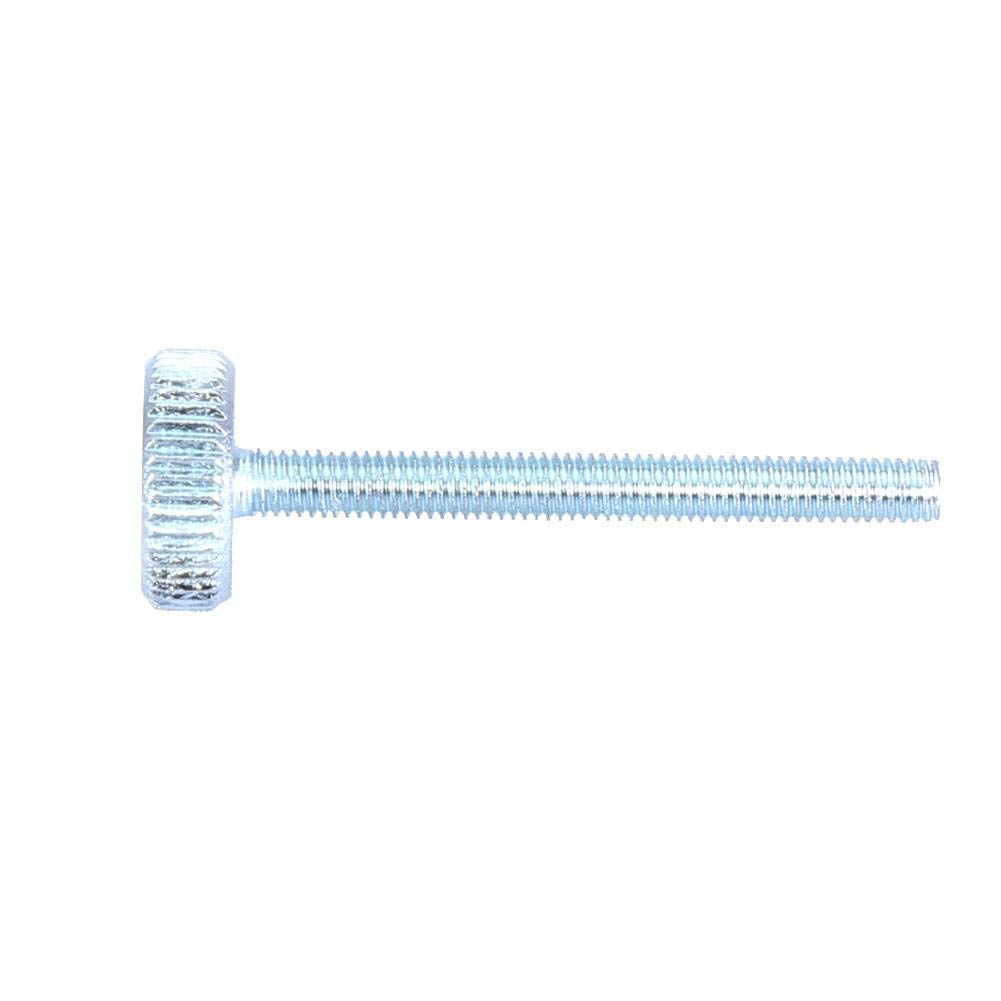 5pcs M3 X 12mm Black Thumb Screw Knurled Head Carbon Steel Hand Tighten Loosen Nut Lock Clamp Threaded Knurling Bolt Fasten Tightening Tool - View #7