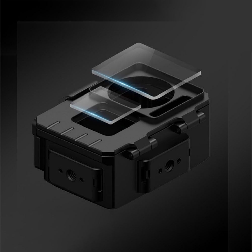 Waterproof Case for Action5PRO/4/3 – 80m Deep-Sea Diving Housing, Quick Release, Aluminum Alloy, HD Glass Lens, Cold Shoe Mount (Magnetic Quick-Release Mount)