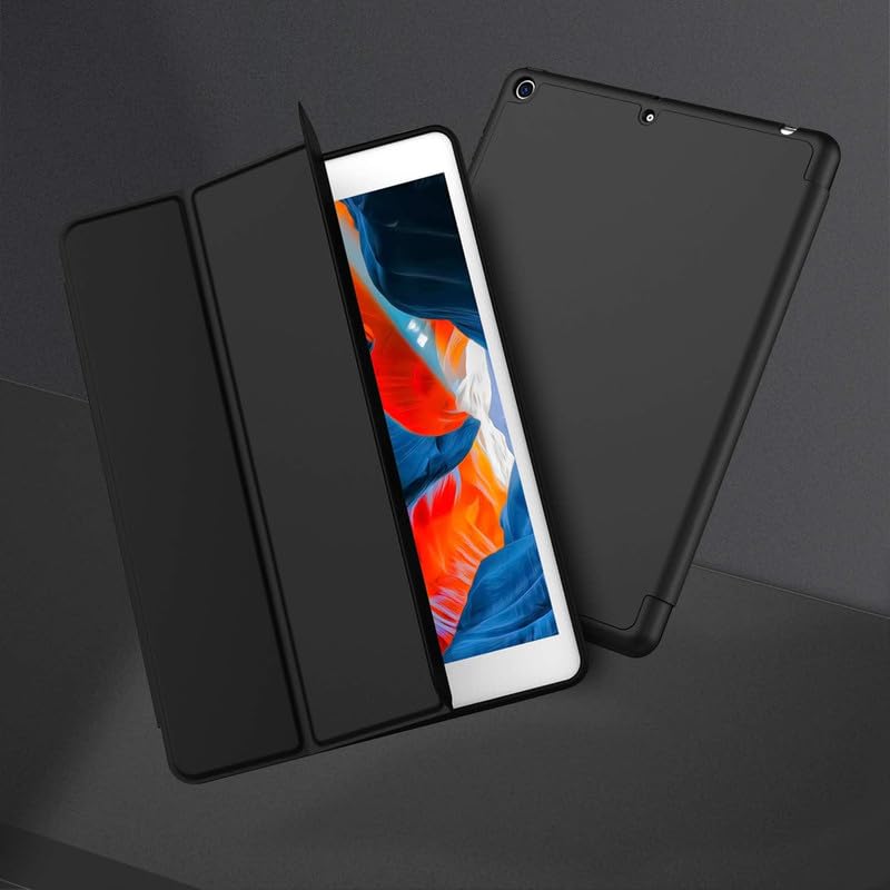 Image of Tablet Case Cover for Apple iPad Air 13 inch (M3 /M2) [Auto Sleep /Wake Cover] [Pencil Holder] [Trifold Stand] - Black
