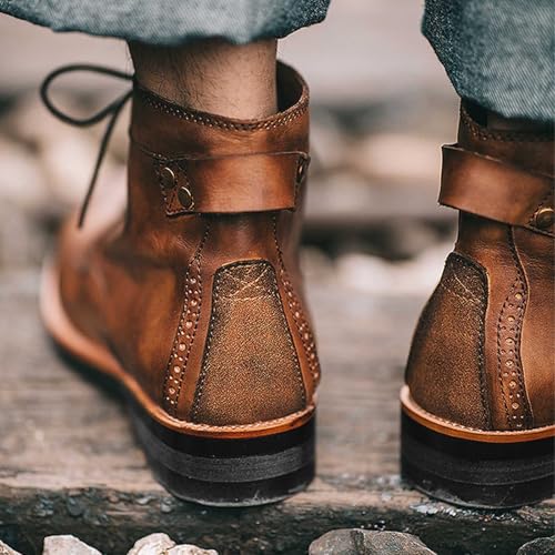 Chaussures à la mode style décontracté bottines pour hommes design confortable - 7