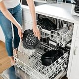 Ninja Foodi 4-in-1 Indoor Grill & Air Fryer with 500°F Cyclonic Grilling Technology, 4-Qt Capacity, Black/Stainless, Smoke Control System, Roast-Bake-Air Crisp Function, Dishwasher Safe Parts