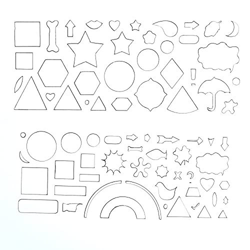 Image of Royals Spirograph Designing (Stencil Pack of 12) | Return Gift for Kids Gifts| Gifting for Kids Birthday Party