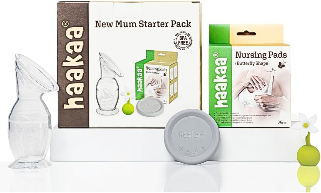 Haakaa New Mum Breastfeeding Starter Pack