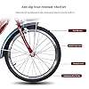 Three Wheel Bike Outdoor Adult Tricycle Trike Cruiser Bike Cargo Basket Dog Bike Carbon Steel Frame Three-Wheeled Bicycle for Men & Women - Red Cycling Pedalling #3