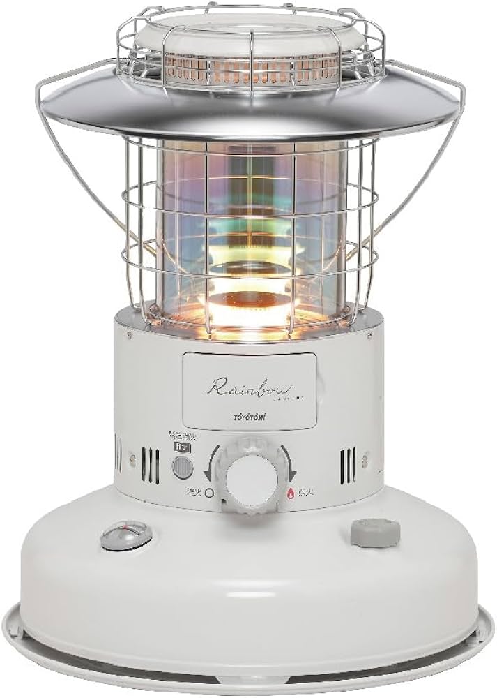 トヨトミ TOYOTOMI ストーブ  RL-25 ホワイト Amazon | 【トヨトミ】石油ストーブ 対流形 ランタン型 レインボー