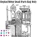 Replacement Parts for Barbie Castle - Barbie and The Secret Door Princess Castle BLP42 ~ Replacement Small Parts Bag ~ Teapot, Cups, Saucers, Perfume Bottle, Silverware and More