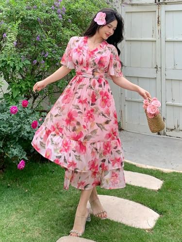 Image of FABNEX One Piece Long Maxi Dresses for Women (K-141-142)
