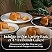 Great Spirits Baking Rum Runner Variety Pack, 4 Mini Bundt Cakes (4oz), Coconut, Vanilla, Cinnamon Pecan, Cappuccino Chip, Non-Alcoholic Gourmet Desserts, Less than 0.5% Alcohol, Artisan Crafted, Ideal for Special Occasions, Caribbean Inspired Flavors