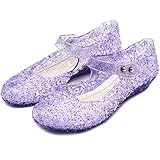 eccbox Princess Girls Sandals Dance Party Cosplay Jelly Shoes Mary Jane for Toddler Kids