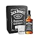 Jack Daniel's Tennessee Whisky in Metallkassette mit 2 Gläsern (1 x 0.7 l)