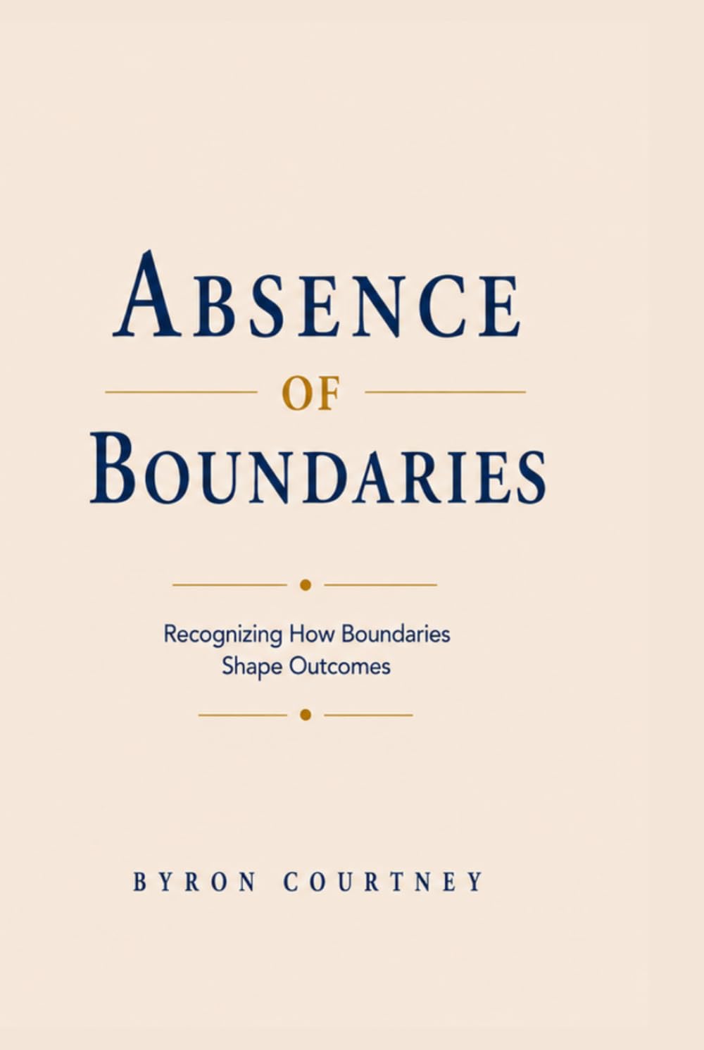 Absence of Boundaries: Recognizing How Boundaries Shape Outcomes