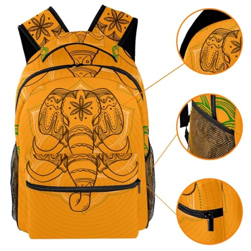 Sac à dos grande capacité ergonomique avec compartiment ordinateur