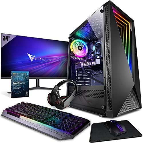 Vibox VIII-43 Gaming PC SG-Series - Intel i9 11900F Processor - Nvidia RTX 3060 12GB Graphics Card - 32GB RAM - 1TB NVMe M.2 SSD - Windows 11 - WiFi