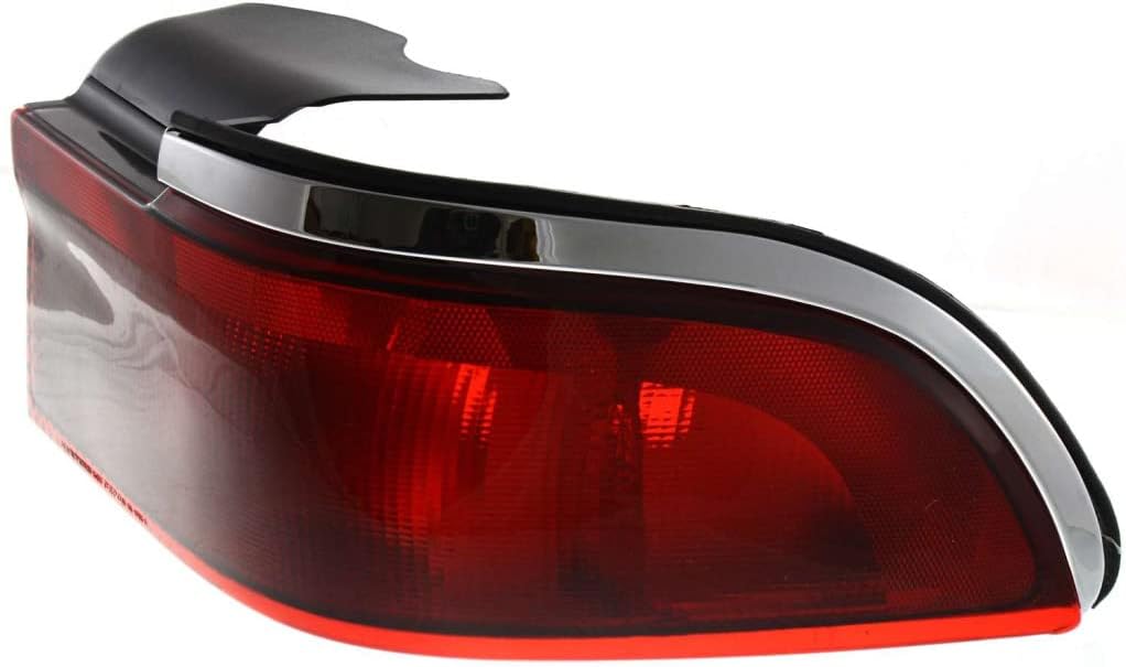 CarLights360 For Mercury Grand Marquis 1995-1997 Tail Light Assembly Unit Passenger Side FO2801145 | F5MY 13404 A