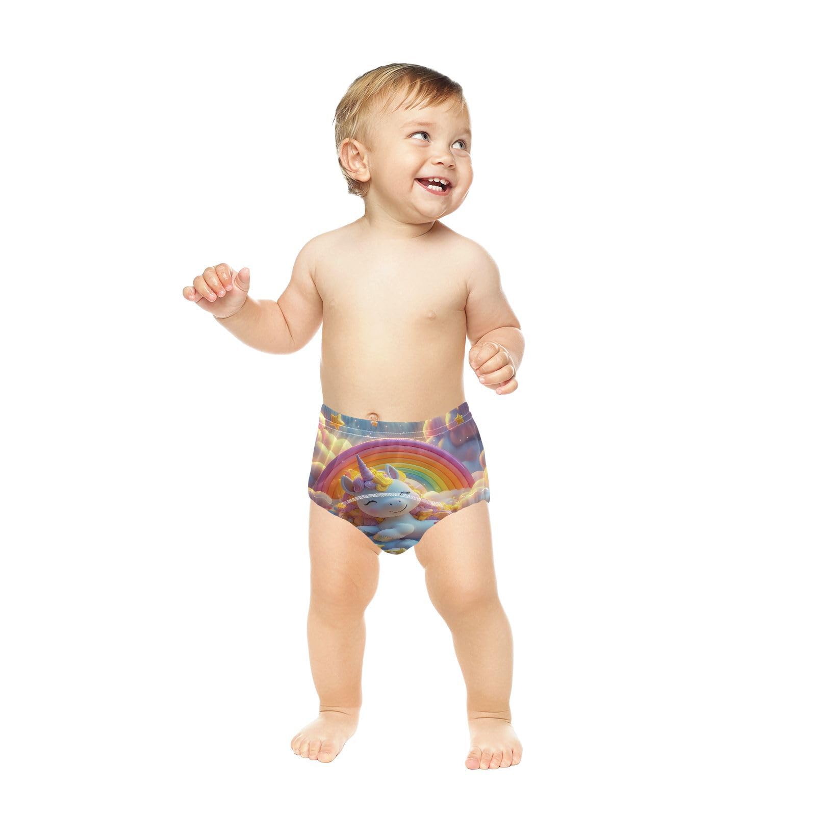 Coikll Cute Animals (1) Toddler Training Underwear Waterproof Baby Pee Pants -3T