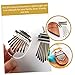 ERINGOGO 10 Sets Beginner-friendly Diy Thumb Piano 8 Keys Unfinished Kalimba Music Instrument for Boys and Girls Adults and Music Lovers