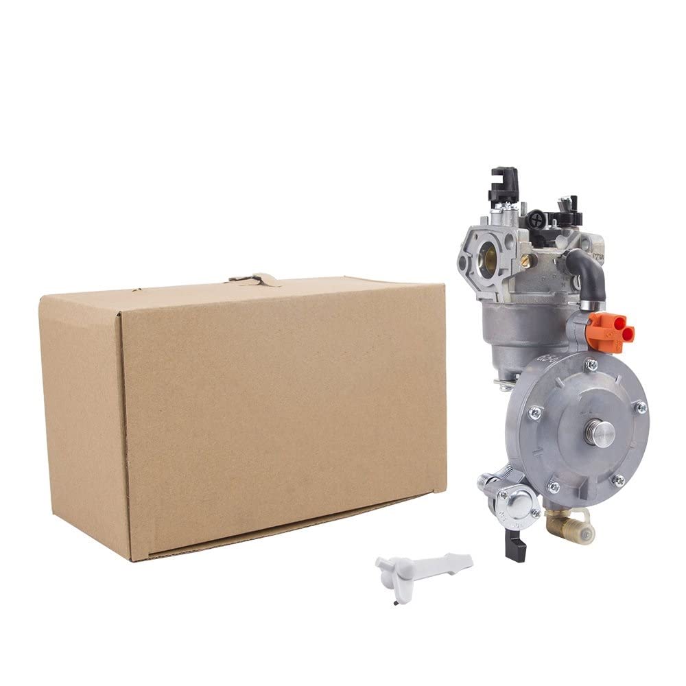 Montaje Carburador Para Piezas Generador De Bomba De Agua Para 3KW Para 177F Para GX270 Para Motor 9HP Carburador LPG Combustible Dual Para Kit De Conversión NG