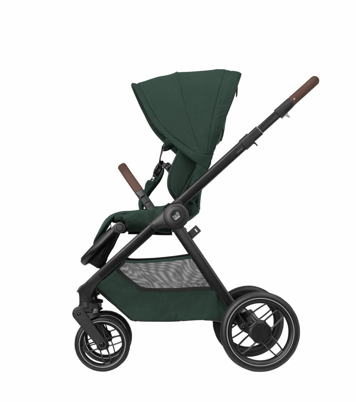 Maxi-Cosi Oxford Plus 2-in-1 Baby Kinderwagen mit Babywanne, 0-22 kg, kompakt zusammenklappbar, Twillic Green