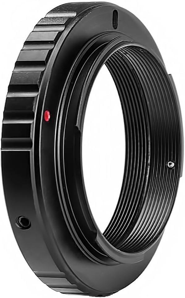 Precision M42 T-Ring for Nikon SLR Cameras – Upgraded Aluminum Build with Oxidized Finish – Part of Starboosa Pro Optical Gear Series for Astrophotography & Landscape Imaging