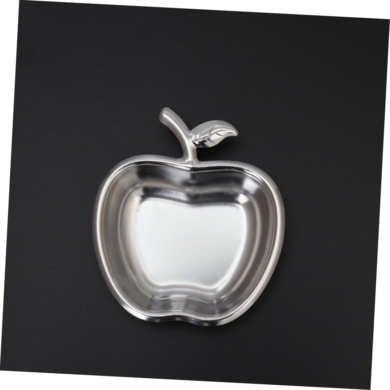 Cabilock 6 Piezas Plato De Puré De Manzana Platos Para Condimentos Plato Para Condimentos Platos De Aperitivos Platos Para Mojar Plato De Salsa De Acero Inoxidable Vajilla De Acero