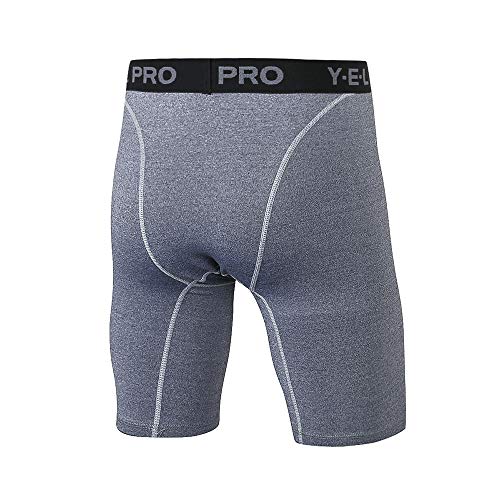 Ajcoflt Homens Sports Shorts Quick Dry Stretchable Bodycon Running Gym Training Calças de exercício