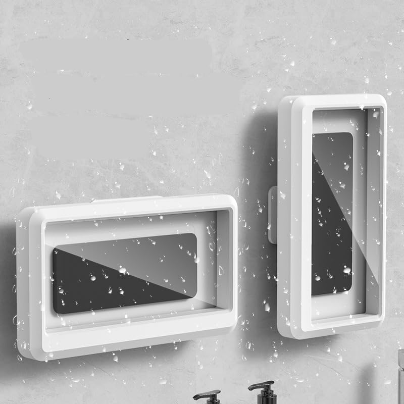 ZORBES® Waterproof Bathroom Wall Mount Phone Holder Case 360° Rotatable Phone Stand with HD Touch Screen Self Adhesive Installation Detachable Phone Holder for 6.8" Phone and Below (B0CL3Y9FR7) Amazon Price History, Amazon Price Tracker