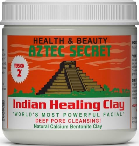 Aztec Secret – Indian Healing Clay 1 lb – Deep Pore Cleansing Facial & Body Mask