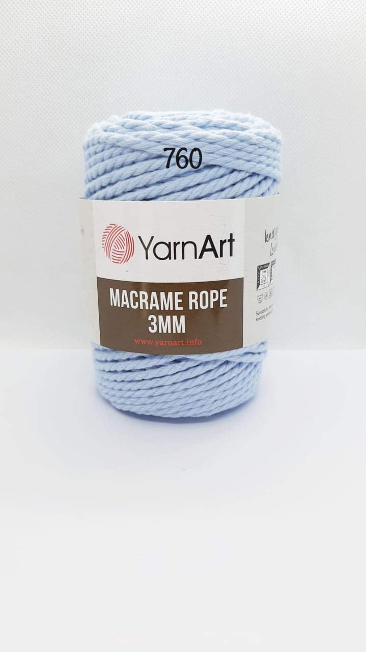 YarnArt El Örgü İpi MACRAME ROPE 3 MM, 760, 4x250 gr