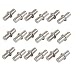 Produktbild 18 Stück Regalbodenträger Schrank Holzbrett Regalstifte Unterstützung Halter Bodenträger 17mmx5mm