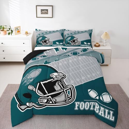 Erosebridal Football City Comforter Set Toddler Rugby Football Fa...