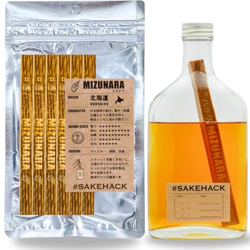 酒ハック 熟成スティック ミズナラ 6本セット