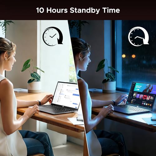 Image of NIMO 15.6 inch AI-Creator-Laptop, 6-Core AMD R5-6600H 32GB RAM 1TB SSD (Beat i7 1355U up to 4.5GHz) Radeon 660M, FHD IPS 100W Fast PD for Video Editing, Multitasking, Remote Work & Study, 2-Yr Warranty