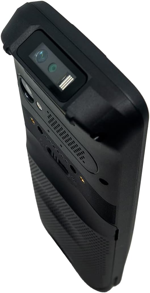 Unitech HT330 Rugged Handheld Terminal top view showing scanner