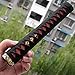 boyu Japanese Samurai Katana Sword Handle Tsuka10.2'' Alloy/Copper/Iron Fittings Real or Fake Samegawa
