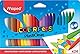 Maped 862013 Wachsmalststift Color’Peps PlastiClean, 24er Etui