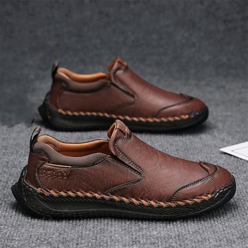 Men's Slip - on Casual Loafers，Mens Comfortable Moccasin Shoes for Walking and Driving, Soft Daily Sneaker, Mocasines para Hombre2