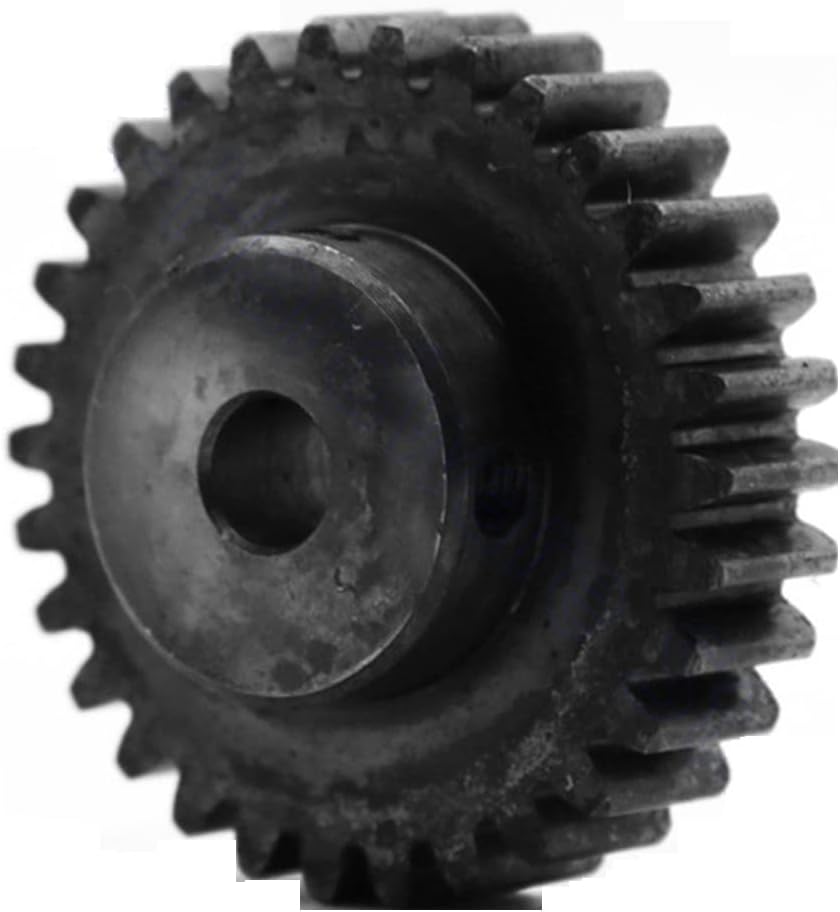 Pinion Engine Gear,Tooth Gear,Motor Pinion Gear,1pcs Motor Pinion Gear 1.5M Spur Gear Metal Transmission Gear Steel Pinion 1.5 Mod 32 Teeth 8-25mm Bore Motor Parts Accessories ( Color : 1.5m 32t , Siz