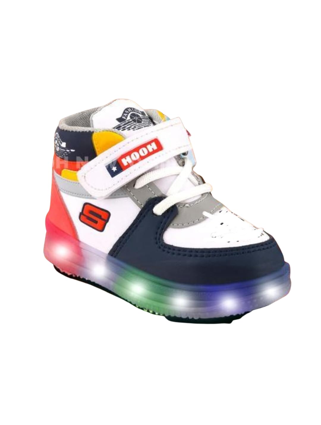 Royal Marketing Boys Mesh EVA Sole Comfortable Lace-Up Multicolor Colour Solid Lighting Shoes (Boys Shoes-7-4.5-5 Y) (B0CFYHV1D9) Amazon Price History, Amazon Price Tracker