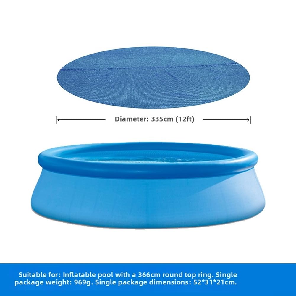 Bâche solaire ronde pour piscine hors sol