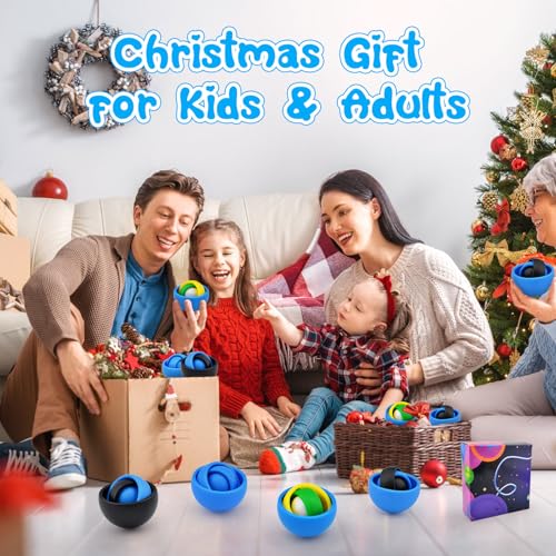 Image of Fidget Toys Adults Pack, Fidget Spinner Set for Kids, Sensory Toys Boys Girls Teens Christmas Stocking Stuffers Party Favors, ADHD Autism Stress Relief Finger Toys, Gift for New Year