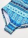 Kanu Surf Girls' Big Mahina Halter Beach Sport 1-Piece Swimsuit, Blue, 7