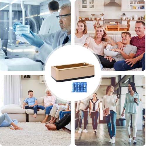Dispensador de fundas desechables para zapatos con 100 fundas de plástico para el hogar, oficina, fábrica, laboratorio, hotel, protección cómoda e higiénica del calzado