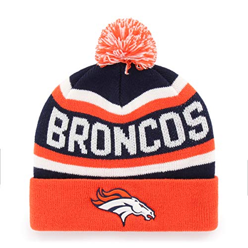 OTS NFL Men's Jasper Cuff Knit Cap with Pom
