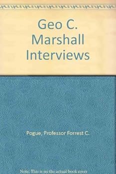 Paperback George C. Marshall: Interviews and Reminiscences Book
